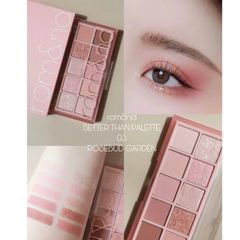 Bảng Phấn Mắt Romand Better Than Eye Palette 10 Ô - Màu Lấp Lánh, Dễ Tán, Bám Màu Chuẩn, Thời Trang Hàn Quốc