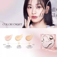 Phấn Nước CLIO Kill Cover High Glow Cushion 14g - Che Phủ Tự Nhiên, Căng Bóng + Lõi Refill - Dưỡng Ẩm, Da Mịn Màng, Kèm Công Nghệ Phản Chiếu Ánh Sáng