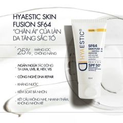 Kem Chống Nắng Hyaestic Skin Fusion SF64 SPF50+ - Bảo Vệ Da Toàn Diện Chống Tia UV & Ô Nhiễm, Phục Hồi Da Nhạy Cảm 50ml