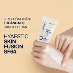 Kem Chống Nắng Hyaestic Skin Fusion SF64 SPF50+ - Bảo Vệ Da Toàn Diện Chống Tia UV & Ô Nhiễm, Phục Hồi Da Nhạy Cảm 50ml