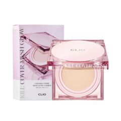 Phấn Nước Cushion CLIO Kill Cover Mesh Glow 15g - Che Phủ Tự Nhiên, Căng Bóng + Lõi Refill - Mỹ Phẩm Hàn Quốc Đáng Mua