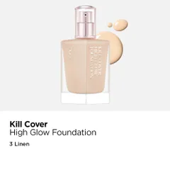 Kem Nền Clio Kill Cover Founwear SPF30 PA+++ 38g - Che Khuyết Điểm Hoàn Hảo, Lớp Nền Mỏng Nhẹ, Bền Màu 72 Giờ