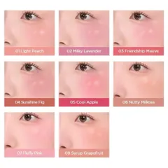 Phấn Má Hồng Dạng Kem Peripera Syrupy Tok Cheek 9g - Tông Màu Tự Nhiên, Dễ Tán, Nhẹ Mặt, Phù Hợp Mọi Loại Da