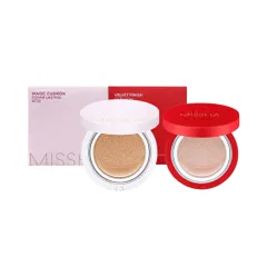 Phấn Nước Cushion Missha Velvet Finish SPF50+ PA+++– Lớp Nền Đẹp, Che Phủ Đỉnh, Chống Nắng Siêu Đỉnh 388965