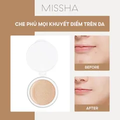 Phấn Nước Cushion Missha Velvet Finish SPF50+ PA+++– Lớp Nền Đẹp, Che Phủ Đỉnh, Chống Nắng Siêu Đỉnh 388965