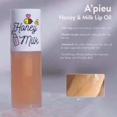 Son Dưỡng Môi Apieu Honey & Milk Lip Oil/Lip Balm/Lip Sleeping Pack 5g–Dưỡng Ẩm, Làm Mềm, Bảo Vệ Môi 388974