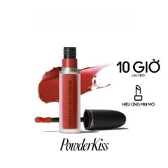 Son Kem M*A*C Powder Kiss Liquid Lipcolour - Chất Son Mỏng Nhẹ, Dưỡng Ẩm Lâu Dài, Che Mờ Vân Môi, Giữ Màu 8 Giờ