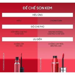 Son Kem M*A*C Powder Kiss Liquid Lipcolour - Chất Son Mỏng Nhẹ, Dưỡng Ẩm Lâu Dài, Che Mờ Vân Môi, Giữ Màu 8 Giờ