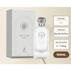 Nước Hoa Lattafa Maison Alhambra Delilah Blanc EDP 100ml - Hương Floral Musky Sang Trọng Cho Nữ - Phiên Bản Dễ Chịu Parfums de Marly Valaya