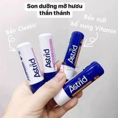 Son Dưỡng Môi Mỡ Hươu Astrid Không Màu 4.8g - Dưỡng Ẩm Sâu, Phục Hồi Môi Khô Nứt Nẻ, Vitamin E và Dầu Kakao Chất Lượng