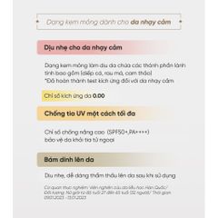 Kem Chống Nắng Whoo Gongjinhyang Fresh UV Protective SPF50+/PA++++ 60ml – Dưỡng Ẩm Cho Da Nhạy Cảm 389027