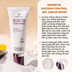 Kem Chống Nắng Neoretin Discrom Control Gel Cream SPF 50++ 40ml - Làm Sáng Da, Ngăn Ngừa Thâm Nám, Phù Hợp Mọi Loại Da 389055
