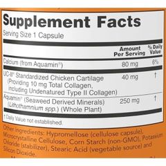 Viên uống bổ sung Collagen UC-II Now Foods hũ 60 viên / 120 viên [Hàng Mỹ] 389090