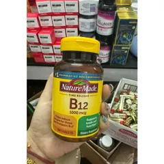 [Date 2027] Viên bổ sung Vitamin B12 Nature Made 1000 mcg của Mỹ 389097