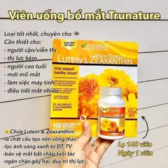 [Date 2027] Viên uống Bổ Mắt Trunature Vision Complex Lutein &Zeaxanthin 140v 389104