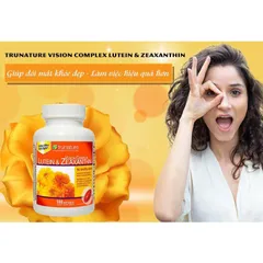 [Date 2027] Viên uống Bổ Mắt Trunature Vision Complex Lutein &Zeaxanthin 140v 389104