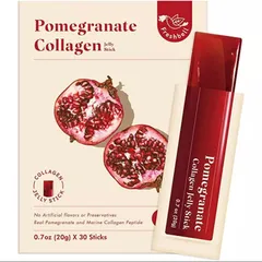 [DATE 10.2023] THẠCH LỰU POMEGRANATE COLLAGEN JELLY STICK 30 GÓI CỦA MỸ 389113