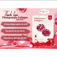 [DATE 10.2023] THẠCH LỰU POMEGRANATE COLLAGEN JELLY STICK 30 GÓI CỦA MỸ 389113