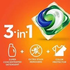 Viên giặt quần áo Tide Mỹ Pods 3 in 1 loại 42 viên bỏ thẳng vào máy giặt tự tan trong nước tiết kiệm tiện lợi 389137