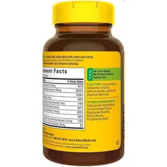 Viên uống bổ sung vitamin B Nature Made super B Complex 460v của Mỹ 389159