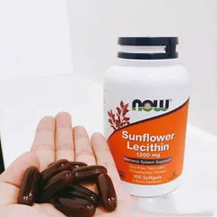Viên uống chống tắc tia sữa Sunflower Lecithin 1200mg, lecithin 1200mg 389168