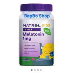 Kẹo bổ sung Melatonin 1mg – Hỗ trợ ngủ ngon, giảm khó ngủ cho bé từ 4 tuổi 389189
