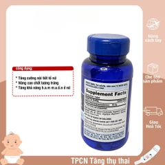 DHEA Puritan's Pride 25mg - Viên uống hỗ trợ nâng cao chất lượng trứng, tăng khả năng thụ thai cho phụ nữ, 100 viên