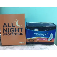 Băng vệ sinh Always Ultrathin Mỹ size 2 10 hour- ngày, size 4 - 11 hour đêm