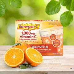 Thực phẩm bổ sung dạng sủi Emergen-C 1000mg vitamin C nhiều mùi