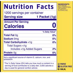 [T.á.ch lẻ] Đường ăn kiêng Splenda gói nhỏ 1g cho người ăn kiêng keto, DAS, người tiểu đường 389200