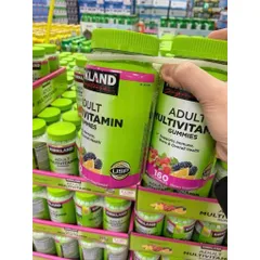 [Date 3/2026] KẸO DẺO VITAMIN CHO NGƯỜI LỚN ADULT MULTIVITAMIN GUMMIES 389201