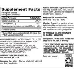 Viên Uống Magnesium Glycinate 180 Viên - Hỗ Trợ Sức Khỏe Tim Mạch, Xương Khớp, Giấc Ngủ Sâu, Giảm Căng Thẳng, Thư Giãn Tinh Thần