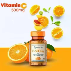 Viên uống bổ sung Vitamin C Puritan’s Pride 500mg / 1000mg – tăng đề kháng, đẹp da, chống oxy hóa 389207
