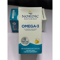 Viên uống dầu cá Omega và CoQ10 Nordic Naturals tăng cường sức khỏe tim mạch. 389216