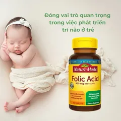 Viên uống Bổ máu Folic Acid 400mcg (665mcg DFE) 389227