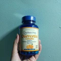 [Date 7/2025] Tăng cường sức đề kháng Quercetin plus vitamin C 1400mg 100v