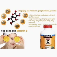 Kẹo ngậm Vitamin C Kirkland 500mg 389242