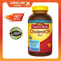 [Date 9/2026] Viên uống giảm cholestoff plus của Nature Made 210v 389251
