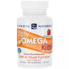 Viên Omega 3 Bổ Sung Hàng Ngày Cho Trẻ Em - Bảo Vệ Tim Mạch, Cải Thiện Thị Lực, Tăng Trí Nhớ - Dùng Cho Bé Từ 3 Tuổi