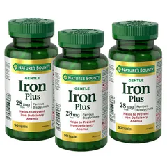 [Date 2027] Viên uống Sắt Iron 28mg - 65mg Nature's Bounty 389268