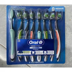 [Hàng Mỹ] Bàn Chải Đánh Răng Oral-B CrossAction Advanced Toothbrushes, Max clean 389274