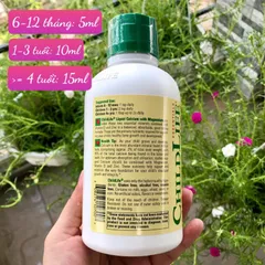 [Date 1/2025] Canxi hữu cơ d3 cho bé kèm kẽm CHILDLIFE Mỹ calcium 473ml 389294