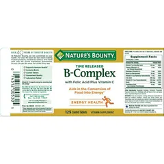 [Date 5/2025] Viên uống tổng hợp vitamin B Complex với axit folic và vitamin C tăng đề kháng, tim mạch 389303
