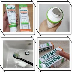 Kem đánh răng TheraBreath Fresh Breath 113.5g - Công thức nha sĩ, không fluoride, mát dịu, ngăn hôi miệng, sáng răng, an toàn cho cả gia đình