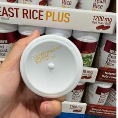[Date 12/26] Viên uống giảm nguy cơ tim mạch Weider Red Yeast Rice Plus 1200 mg 240 viên của Mỹ 389325