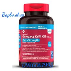 Dầu nhuyễn thể Krill Oil 500mg 160 viên 389352