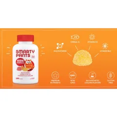 Kẹo bổ sung vitamin tổng hợp Smarty Pants kids Organic Multi & Omegas 389391