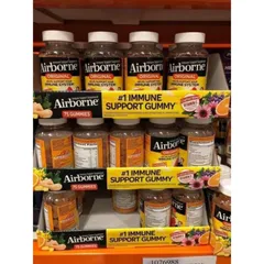 Kẹo dẻo Vitamin C Airborne Immune system 75v 389399