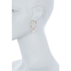 Bông / khuyên tai bạc mạ vàng 18k đính đá Argento Vivo 389401