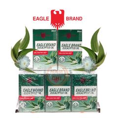 Dầu Khuynh Diệp Eagle Brand BST's Eucalyptus Oil 30ml Của Mỹ (Chuẩn USA 389410
